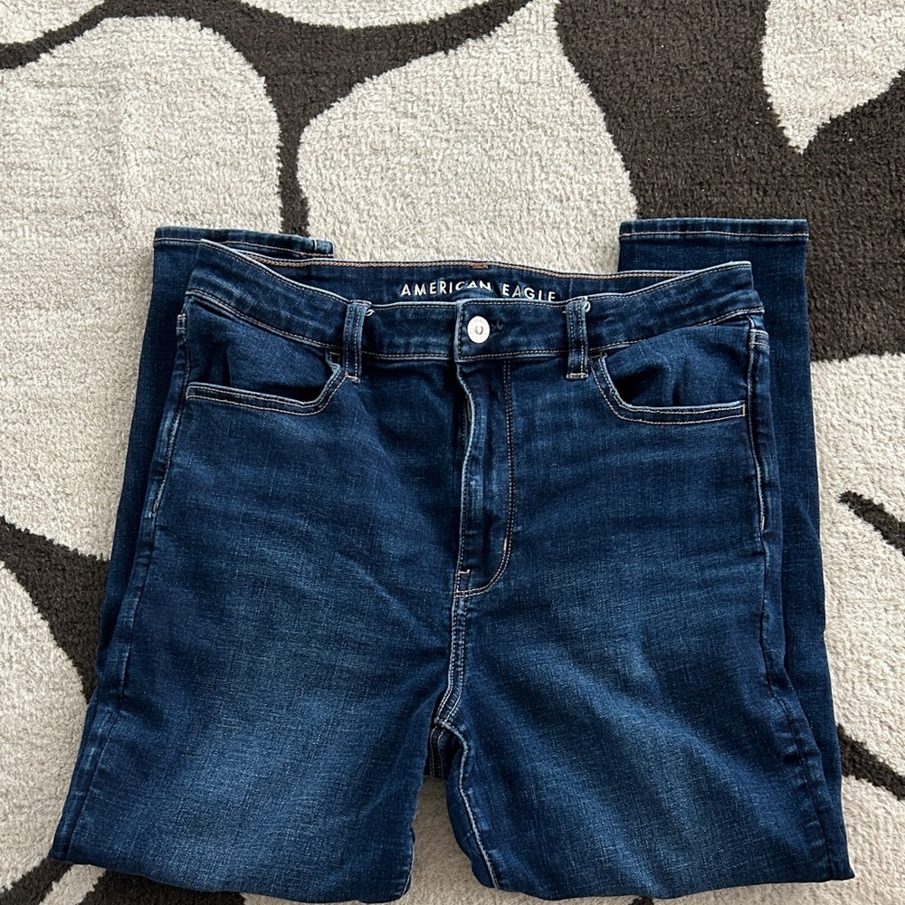 American Eagle Next Level Stretch Super High Rise Jegging, 12 xshort